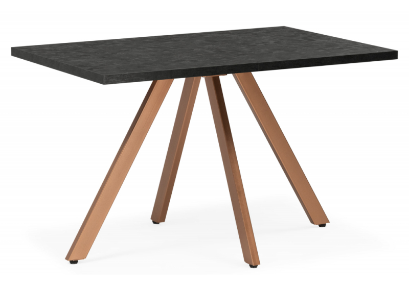 Стол деревянный Райн 32 116(160)x77 раздвижной малави / медь (77x77). 