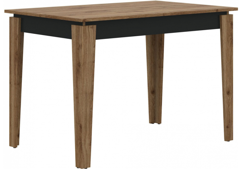 Стол деревянный Алвин дуб вотан / графит (70x75). 