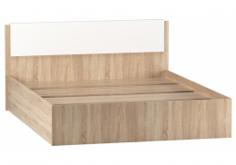 Кровать Теплиса 160x200 сонома / белый
